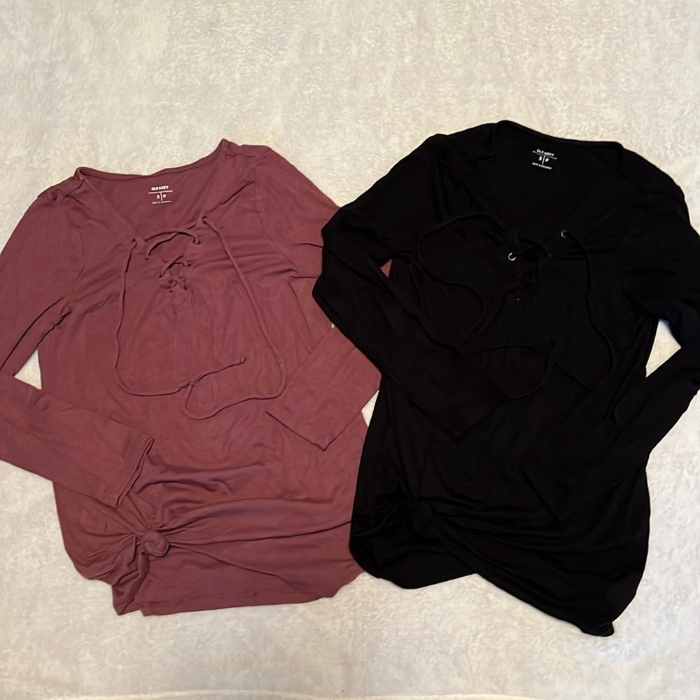 Lace up top bundle!